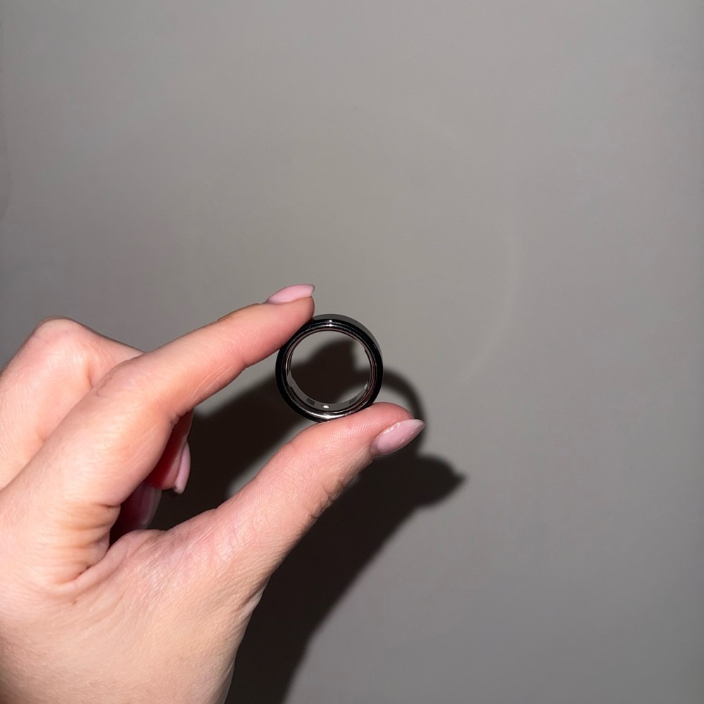 Oura Ring Gen 4 Horizon Black Smart Ring Size 9 NWT - Picture 4 of 9